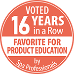 Voted favorite company for product education — 16 years in a row